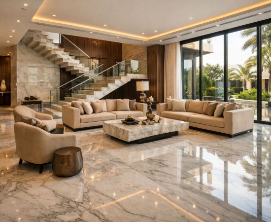 How Marble Flooring Increases Property Value in India