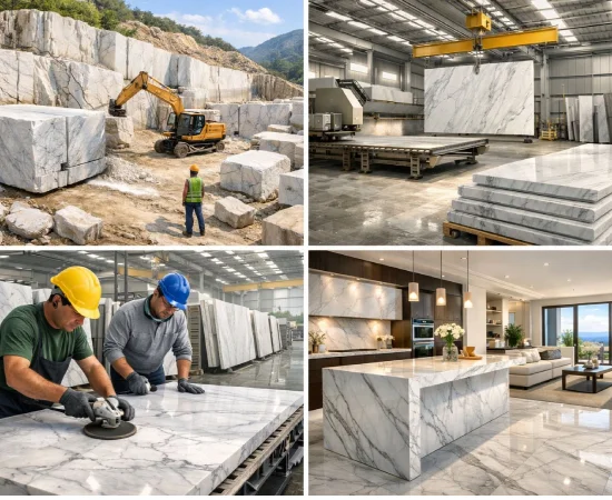 From Quarry to Showroom – How Marble is Processed