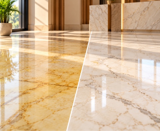 Why Does Marble Turn Yellow? Causes, Fixes & Prevention